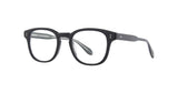 Garrett Leight Langley Brille, Schrägansicht Black