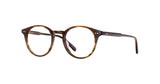 Garrett Leight Clune Brille, Schrägansicht Dunkelbraun