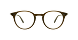 Garrett Leight Clune Brille, Frontansicht Olive