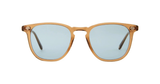 Garrett Leight Brooks II Sun Sonnenbrille, Frontansicht Caramel