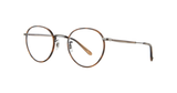 Garrett Leight Wilson Brille, Schrägansicht Pewter
