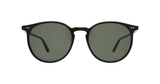 Garrett Leight Morningside Sun Sonnenbrille, Frontansicht Bio Black