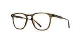 Garrett Leight Brooks Brille, Schrägansicht Olive Tortoise