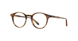 Garrett Leight Clune Brille, Schrägansicht True Demi