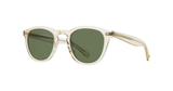 Garrett Leight Hampton X Sun Sonnenbrille, Schrägansicht Transparent
