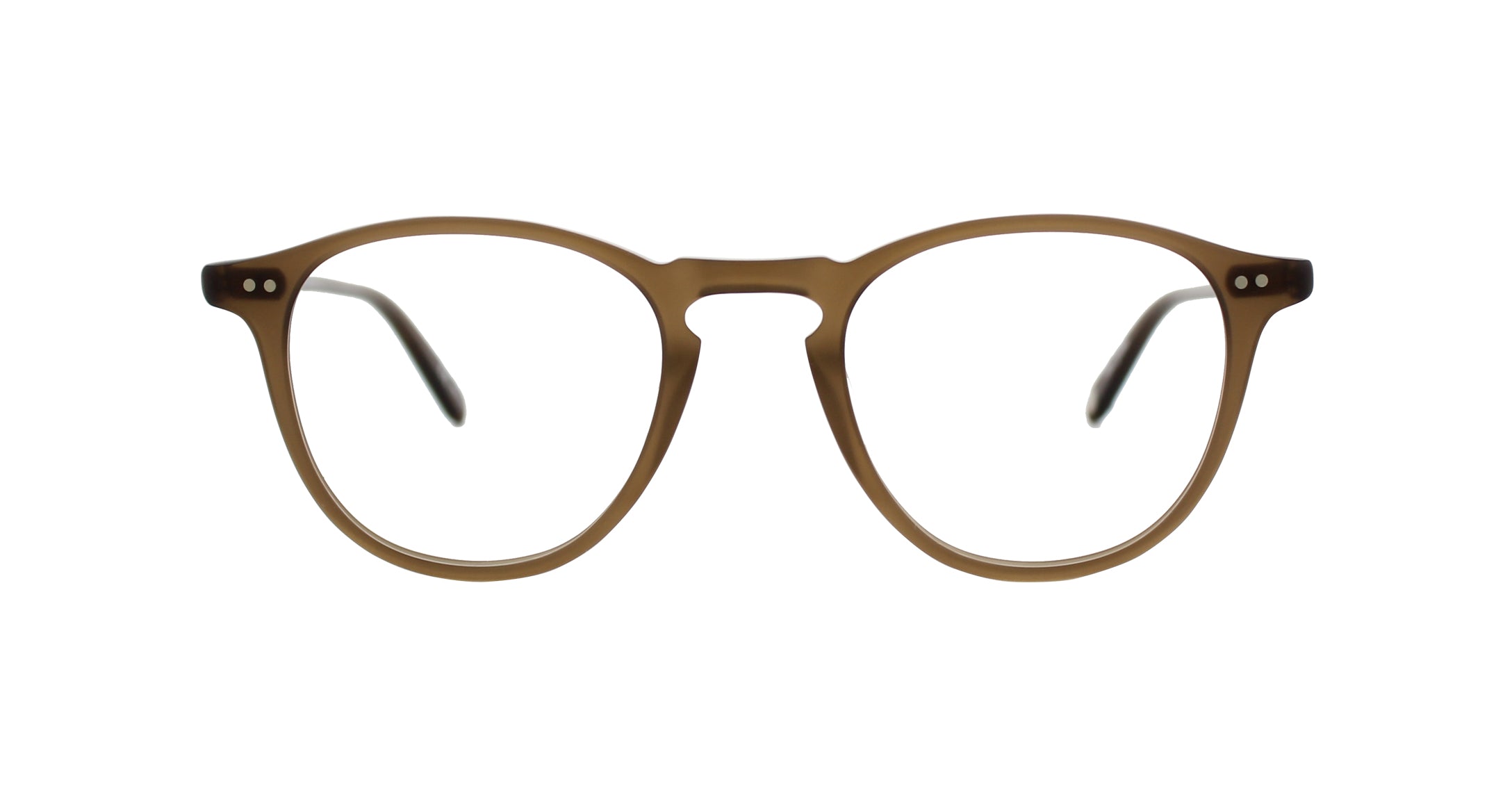 Garrett Leight Hampton Brille, Frontansicht Matte Espresso