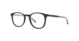 Garrett Leight Kinney Brille, Schrägansicht Matt Schwarz