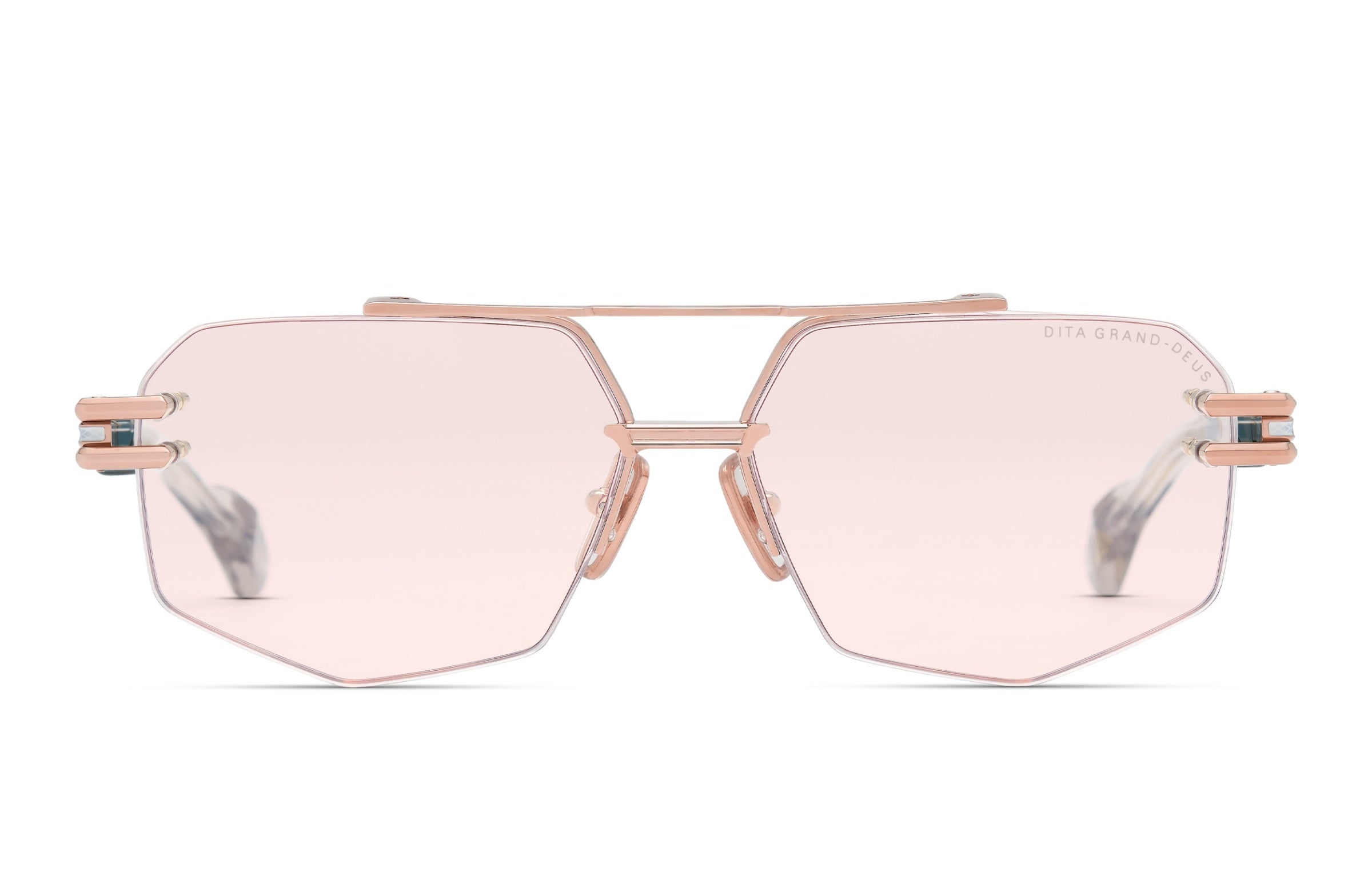 Dita Grand-Deus RX Rose Gold/Khaki Crystal (01)