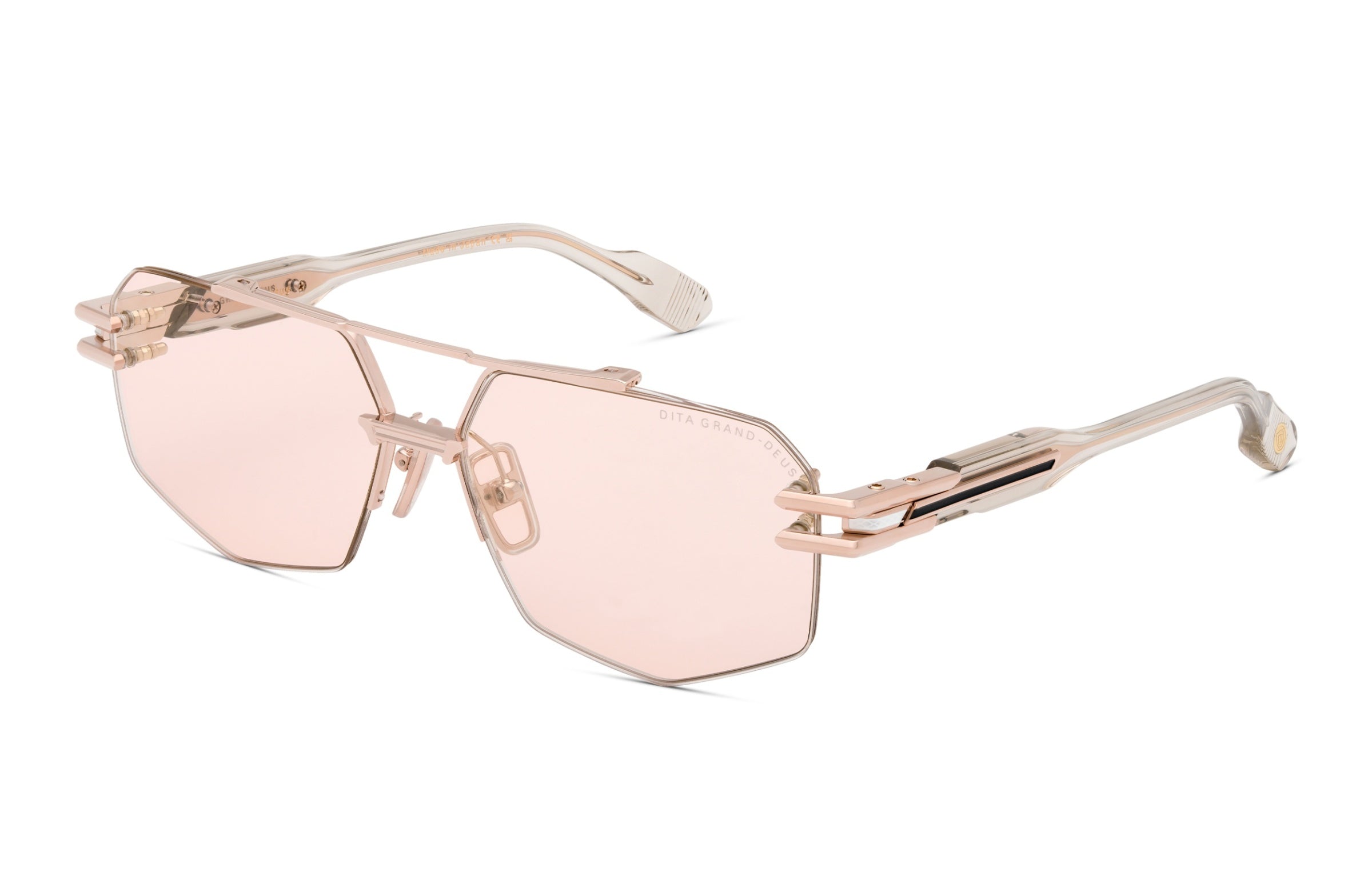Dita Grand-Deus RX Rose Gold/Khaki Crystal (01), Ansicht 2