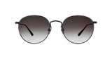 Garrett Leight Morningside M Sun Sonnenbrille, Frontansicht Black