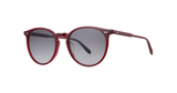 Garrett Leight Morningside Sun Sonnenbrille, Schrägansicht Lipstick