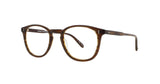Garrett Leight Kinney Brille, Schrägansicht Matt Dunkelbraun