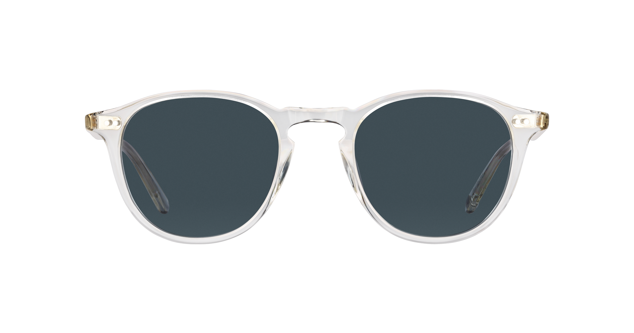 Garrett Leight Hampton Sun Sonnenbrille, Frontansicht Transparent