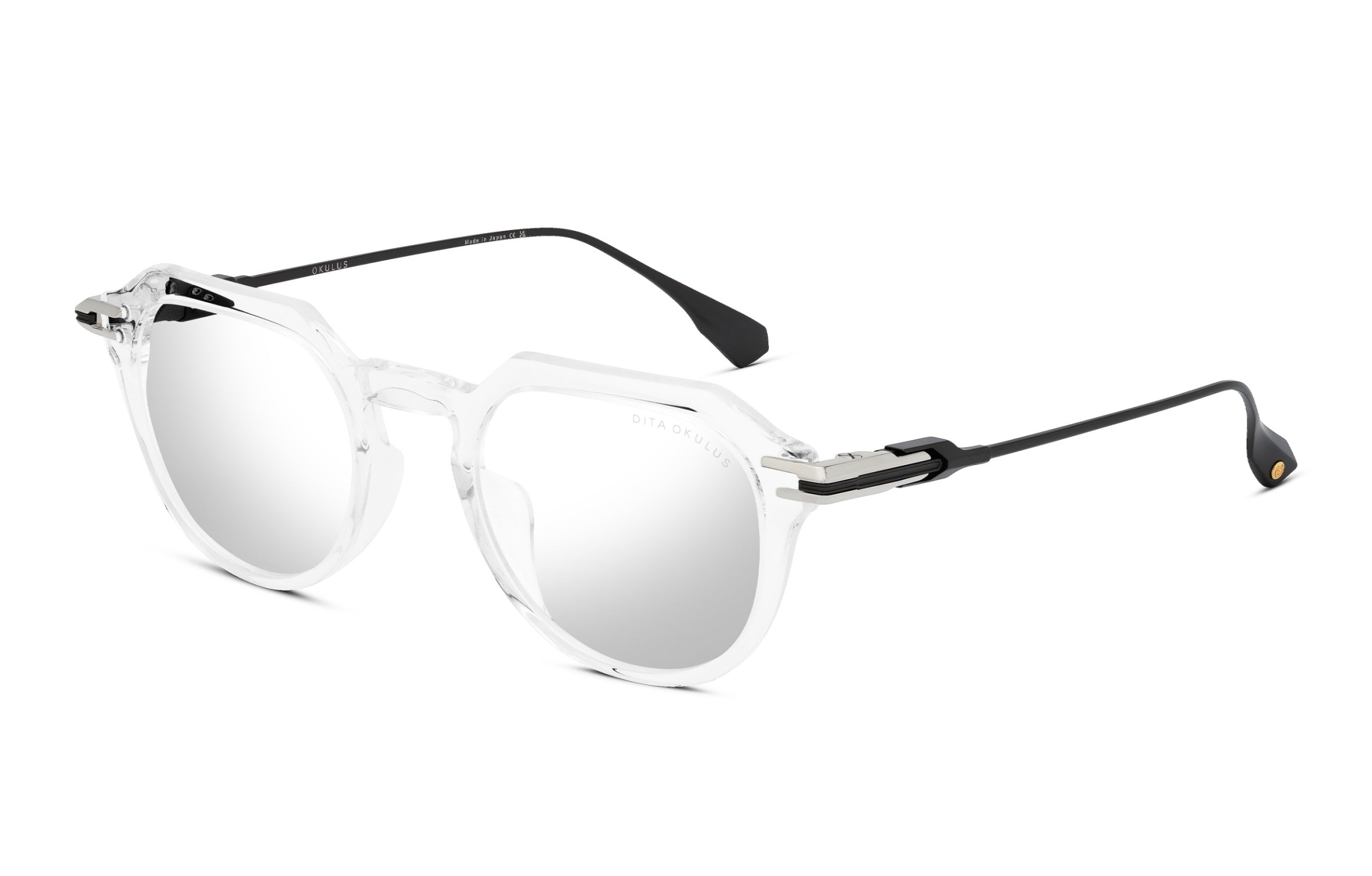 Dita Okulus Crystal Clear/Shiny Silver/Black Iron (03), Ansicht 2