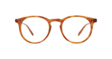 Garrett Leight Carlton Brille, Frontansicht Honey Blonde Tortoise
