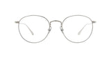 Garrett Leight Morningside M Brille, Frontansicht Silver