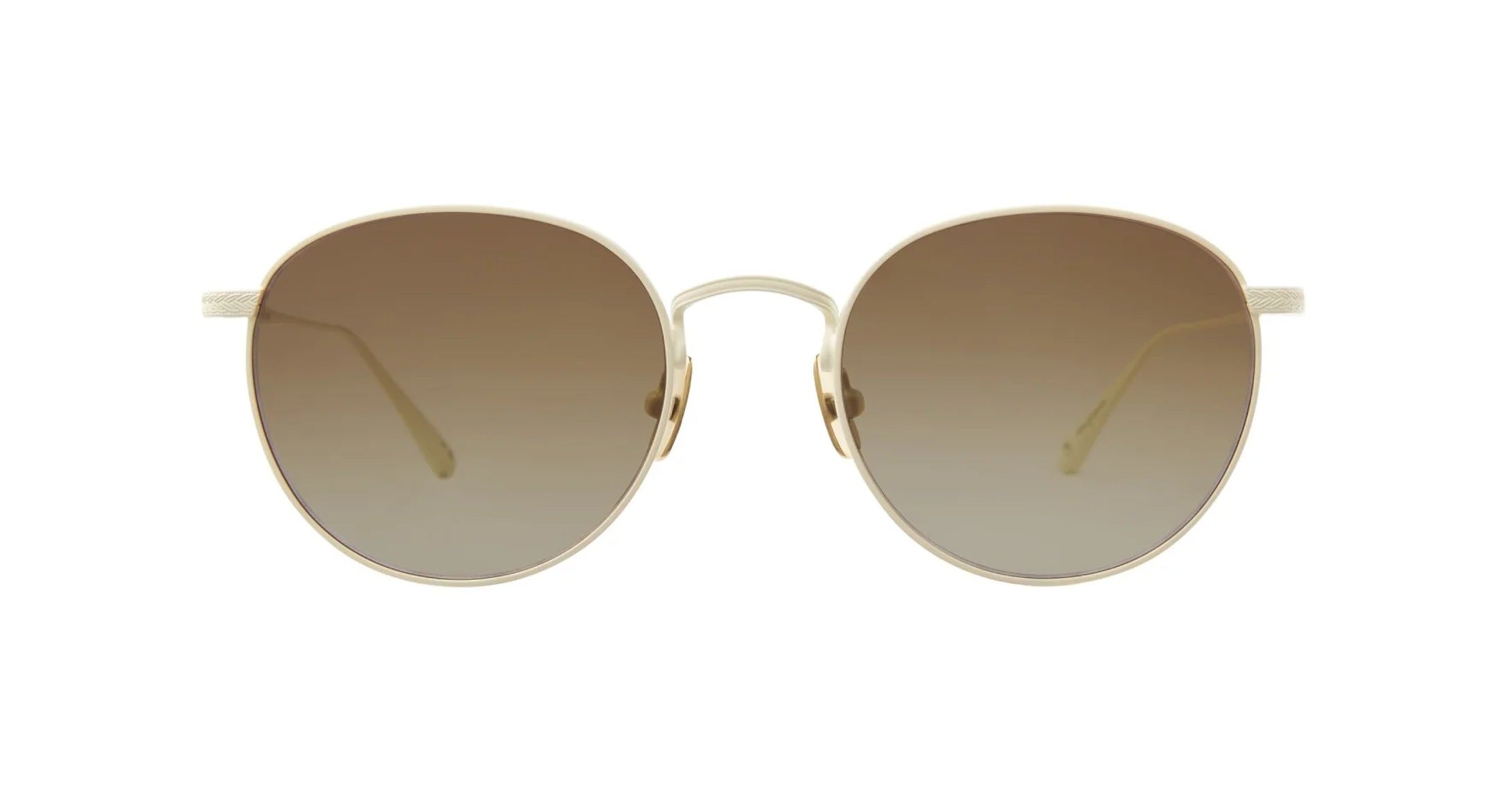 Garrett Leight Morningside M Sun Sonnenbrille, Frontansicht Phosphorous
