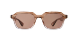 Garrett Leight OG Freddy P Sun Sonnenbrille, Frontansicht Sandstorm