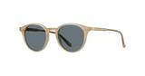 Garrett Leight Clune Sun Sonnenbrille, Schrägansicht Blonde