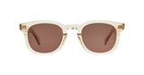 Garrett Leight Kinney II Sun Sonnenbrille, Frontansicht Champagner