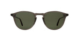 Garrett Leight Hampton Sun Sonnenbrille, Frontansicht Black Glass