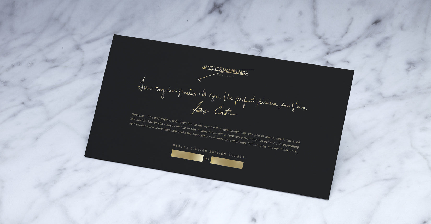 Jacques Marie Mage x Cortina Jagger