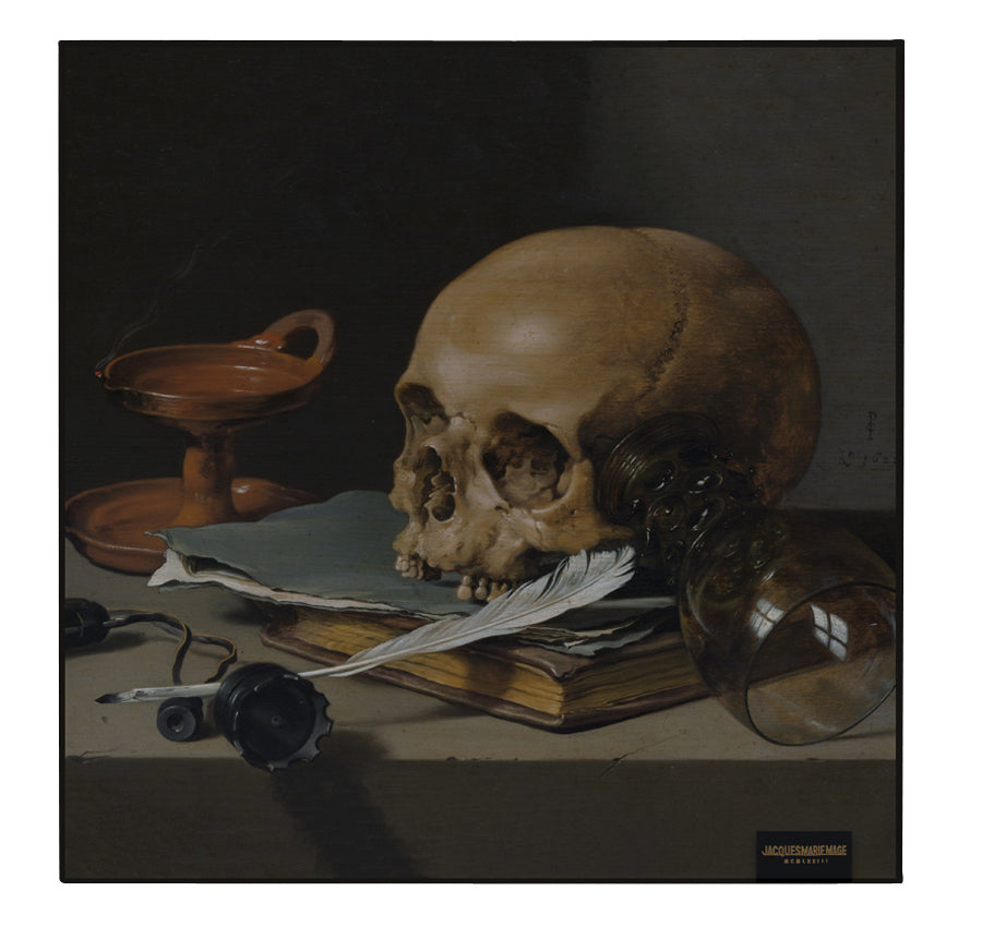 Jacques Marie Mage Vanitas Skull Feathers